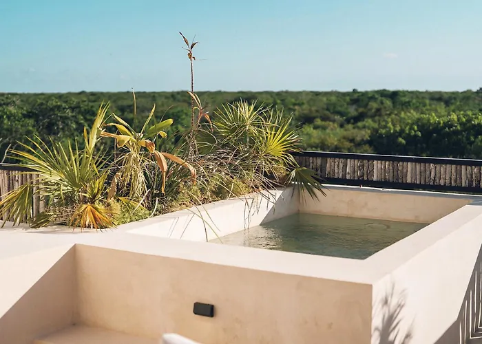 2-story Penthouse With Private Jacuzzi 5 Min Tulum